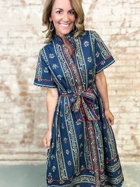 Lillian Pleated Dress