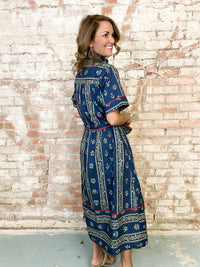 Lillian Pleated Dress