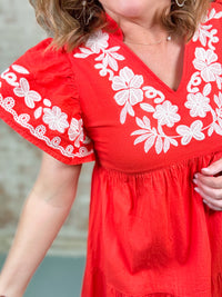 THML Sierra Embroidered Dress - FINAL SALE