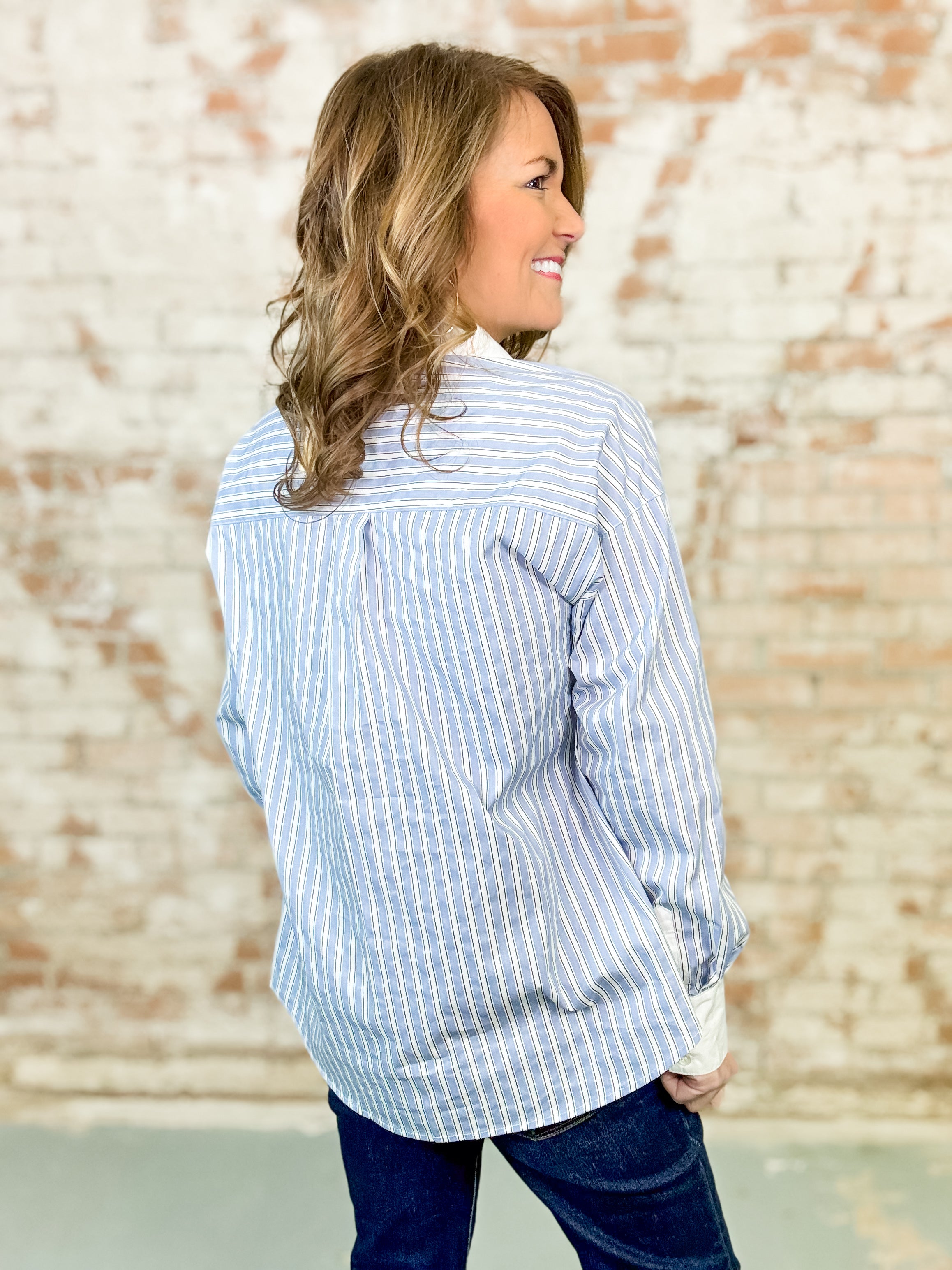 Mattilyn Stripe Top - FINAL SALE