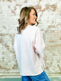 Ciara Mixed Print Knit Top