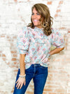 Shandy Floral Layered Sleeve Top