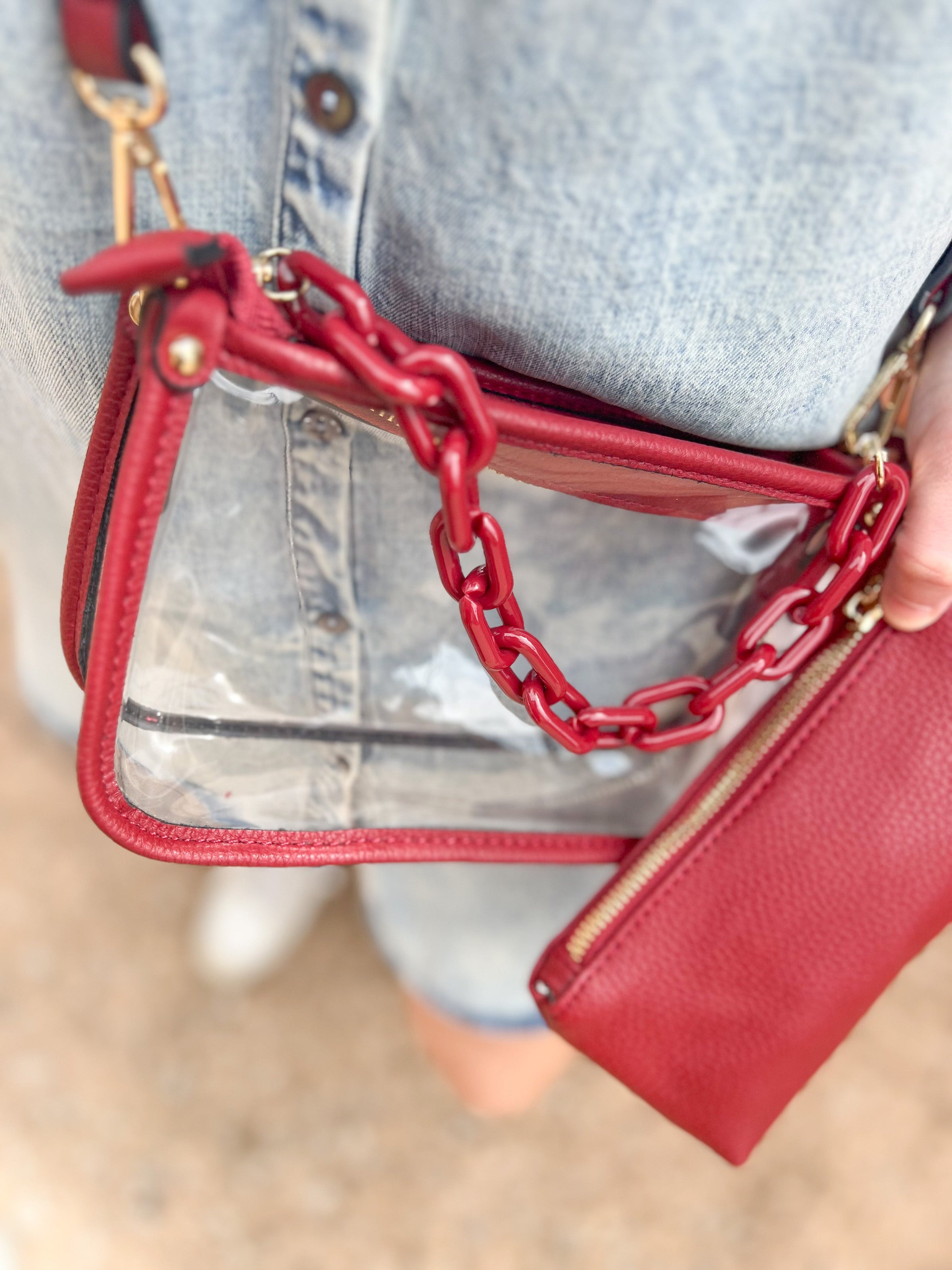 Jessica Clear Crossbody