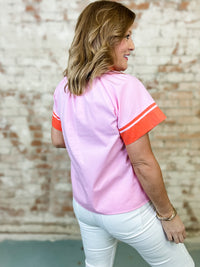 THML Lizzy Contrast Trim Top - FINAL SALE