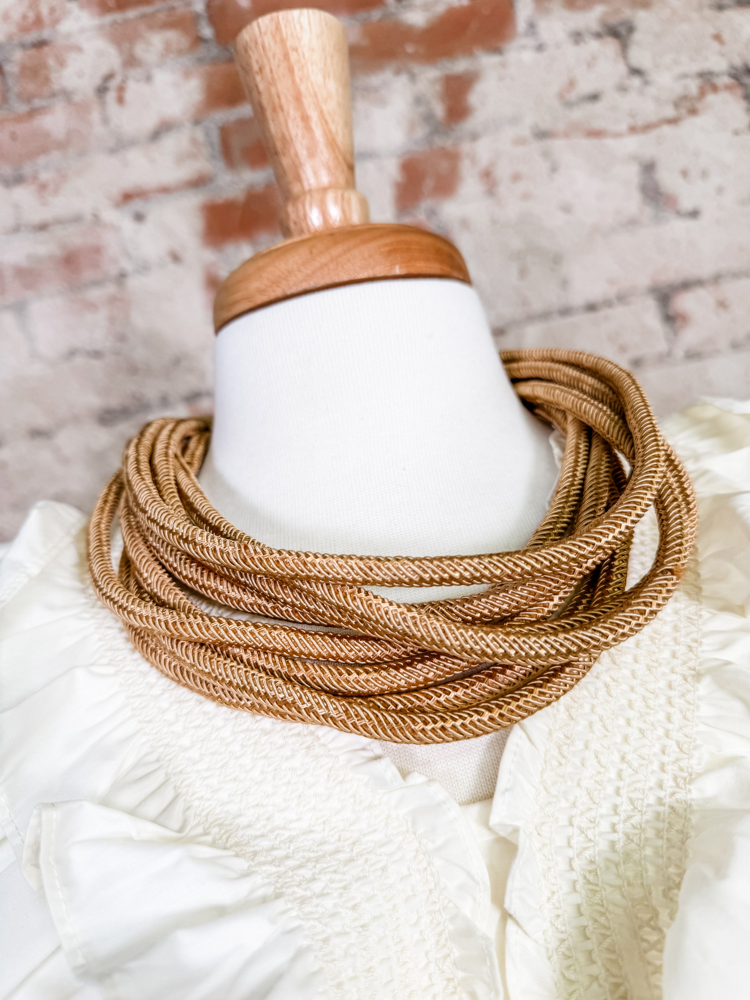 Adina Slub Multistrand Necklace