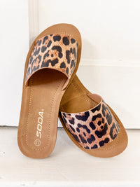 Melodie Leopard Sandal - FINAL SALE