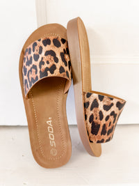 Melodie Leopard Sandal - FINAL SALE
