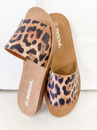 Melodie Leopard Sandal - FINAL SALE