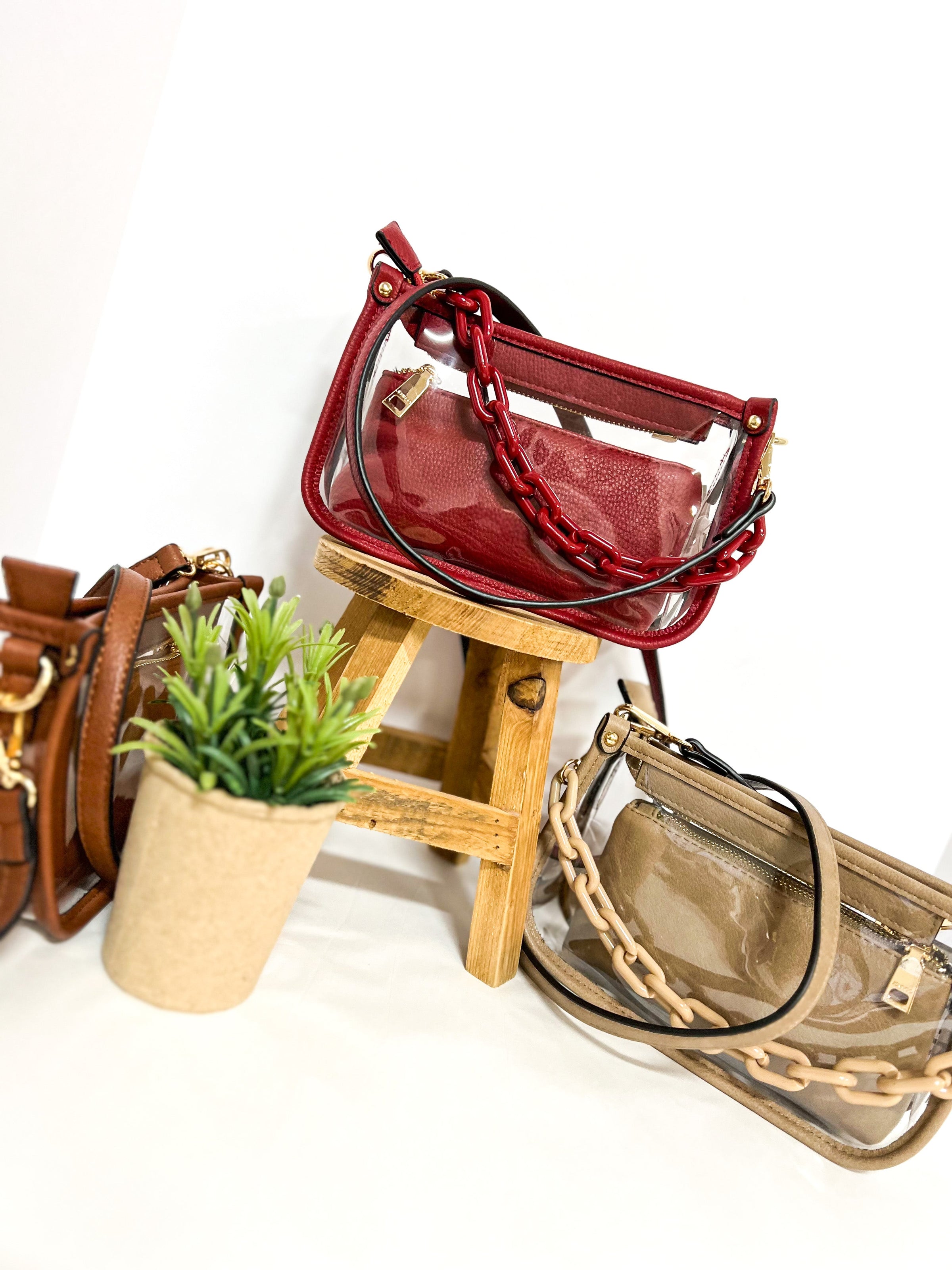 Jessica Clear Crossbody