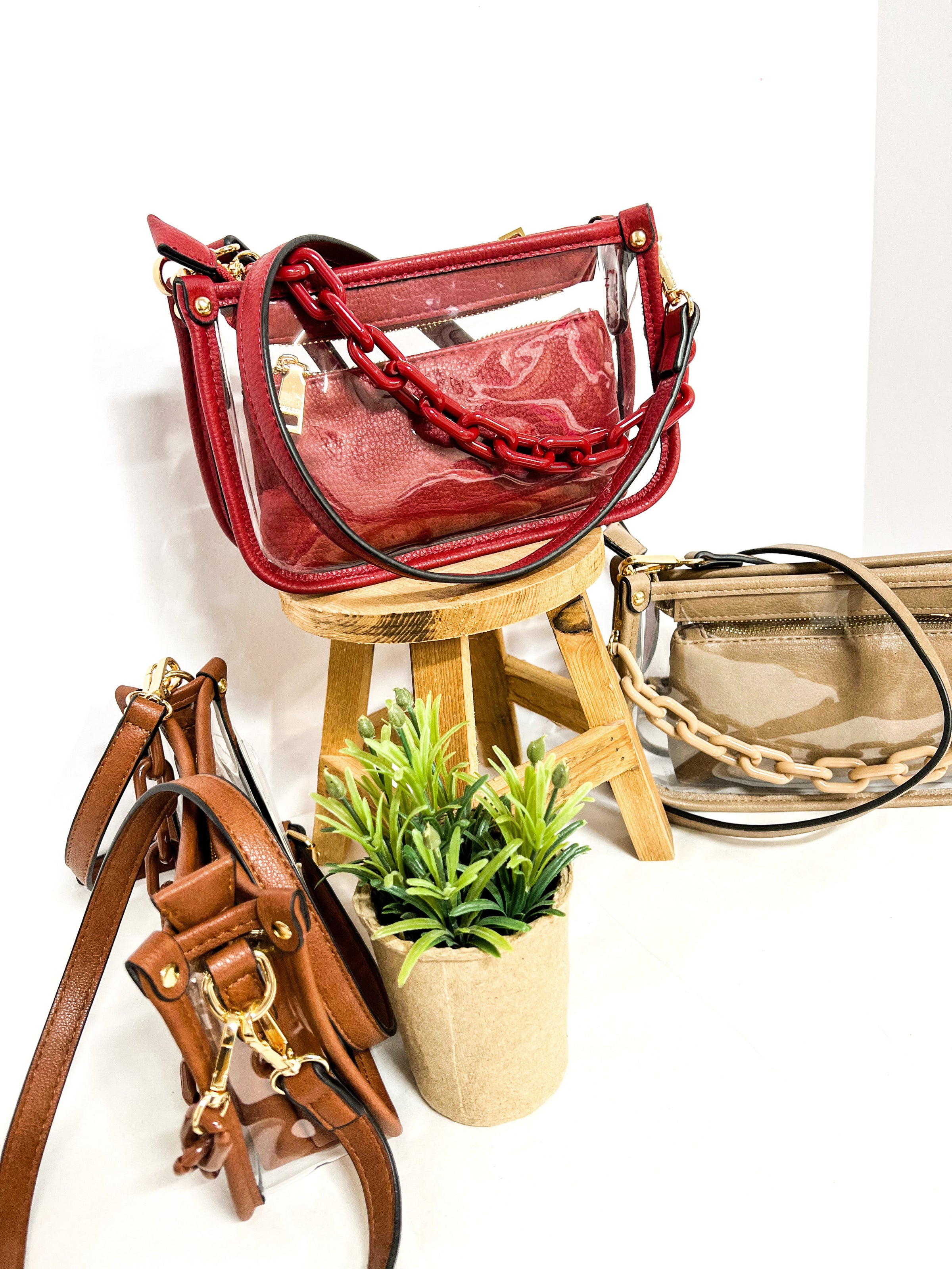 Jessica Clear Crossbody