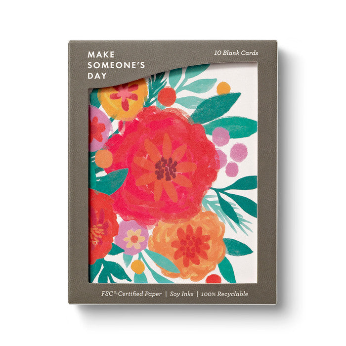Bursting Blossoms Note Card Set