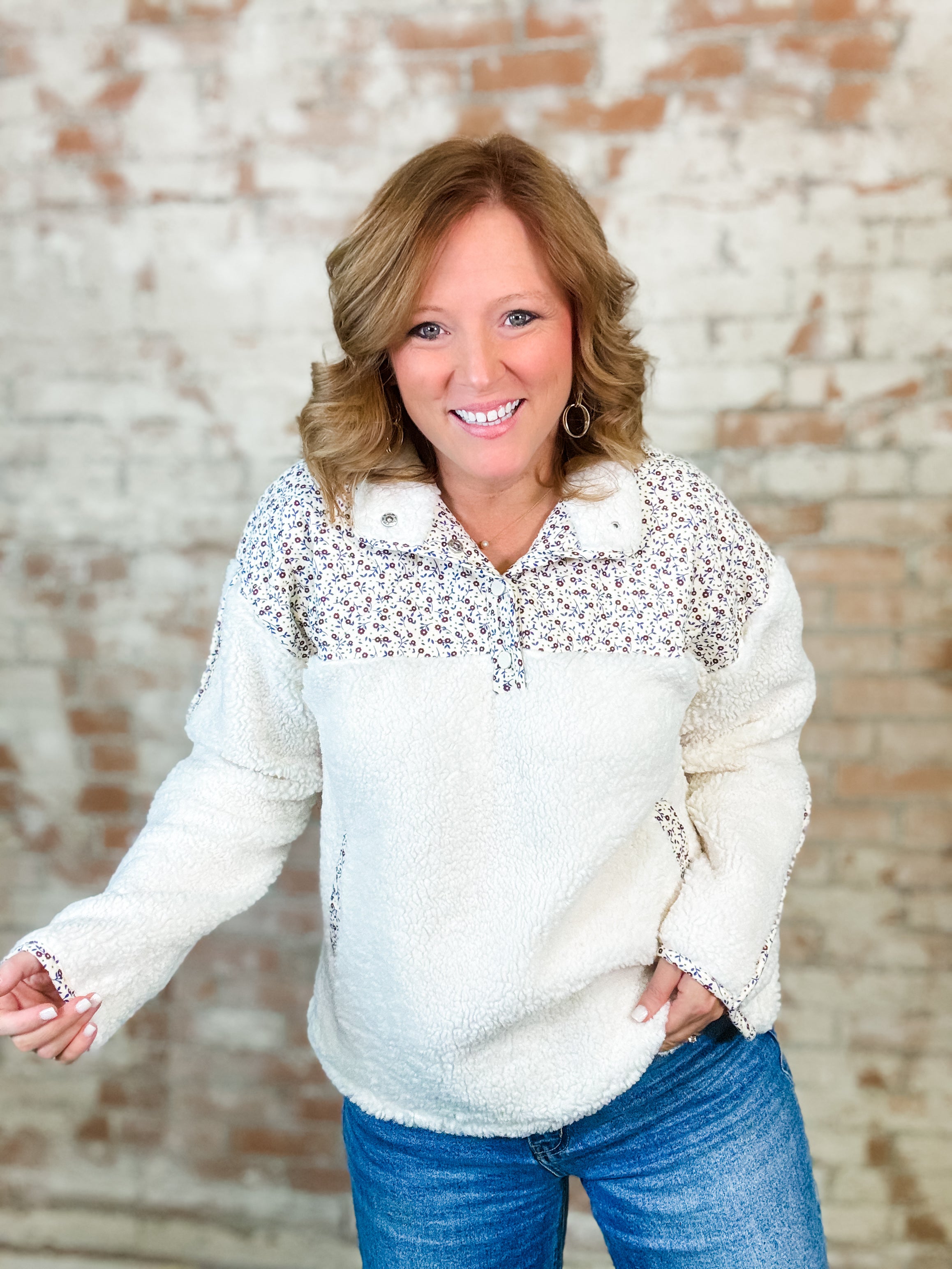 Roxi Fleece Pullover - FINAL SALE