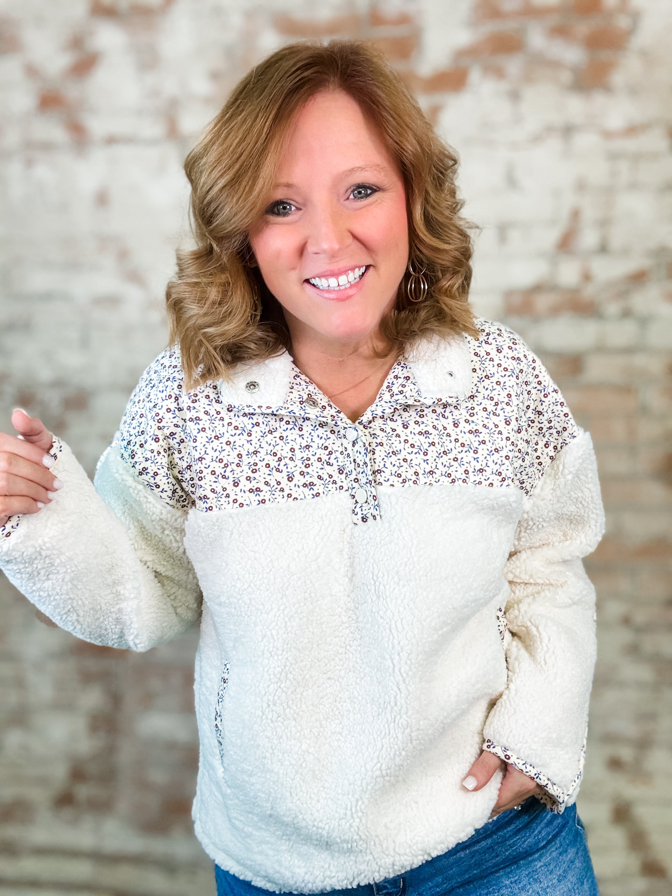 Roxi Fleece Pullover - FINAL SALE