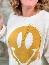 Smiley Face Sweater - FINAL SALE