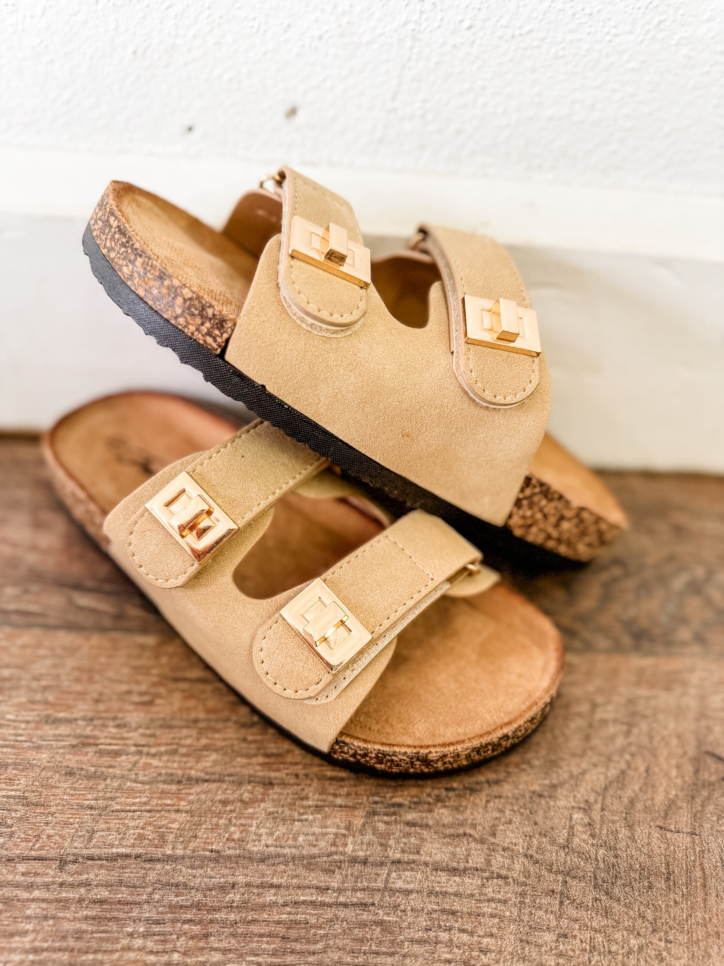 Bernice Double Buckle Sandal - FINAL SALE