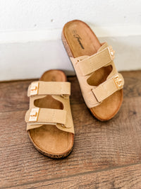 Bernice Double Buckle Sandal - FINAL SALE