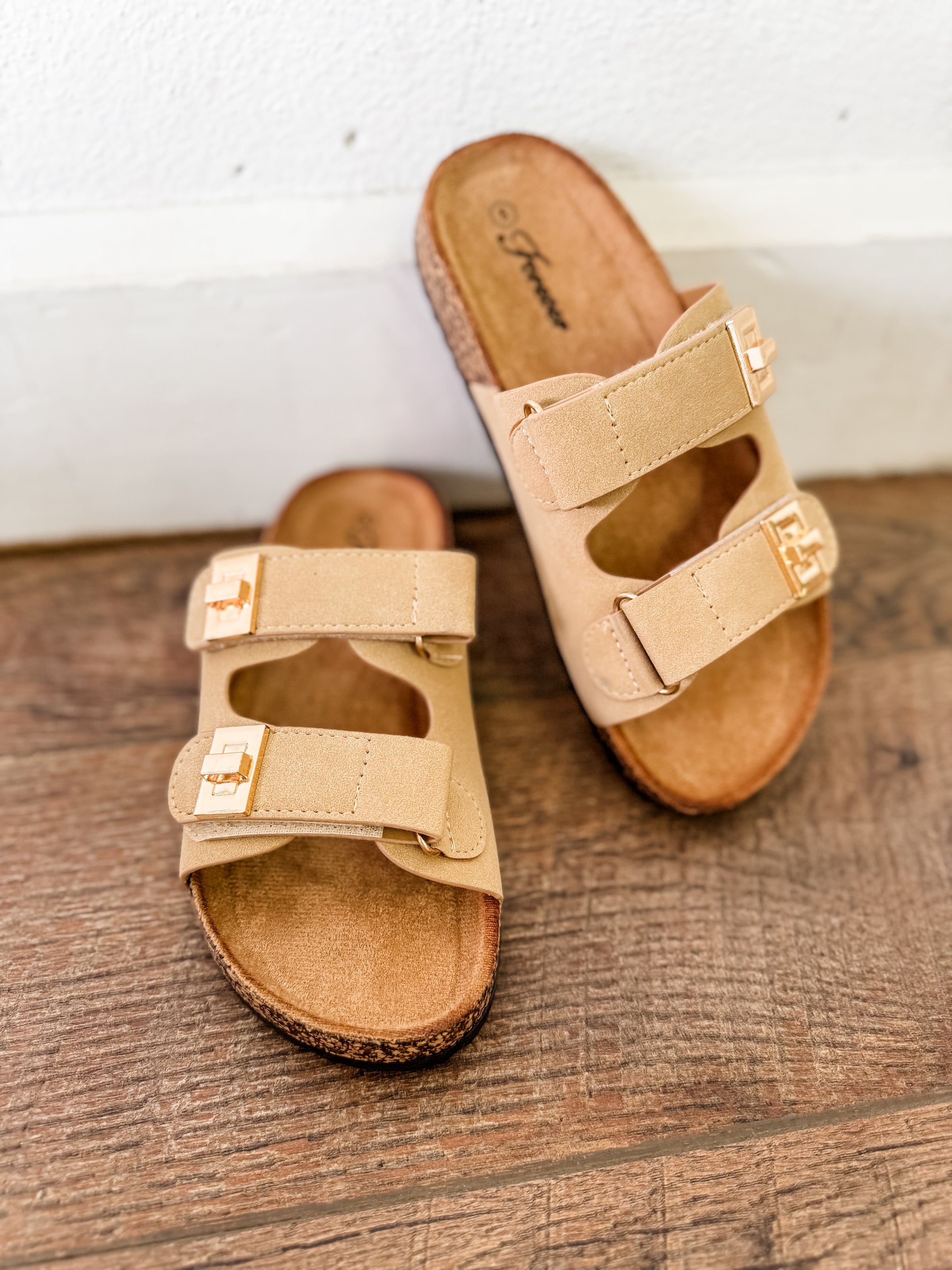 Bernice Double Buckle Sandal - FINAL SALE