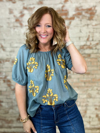 Ivy Jane Stitched Top