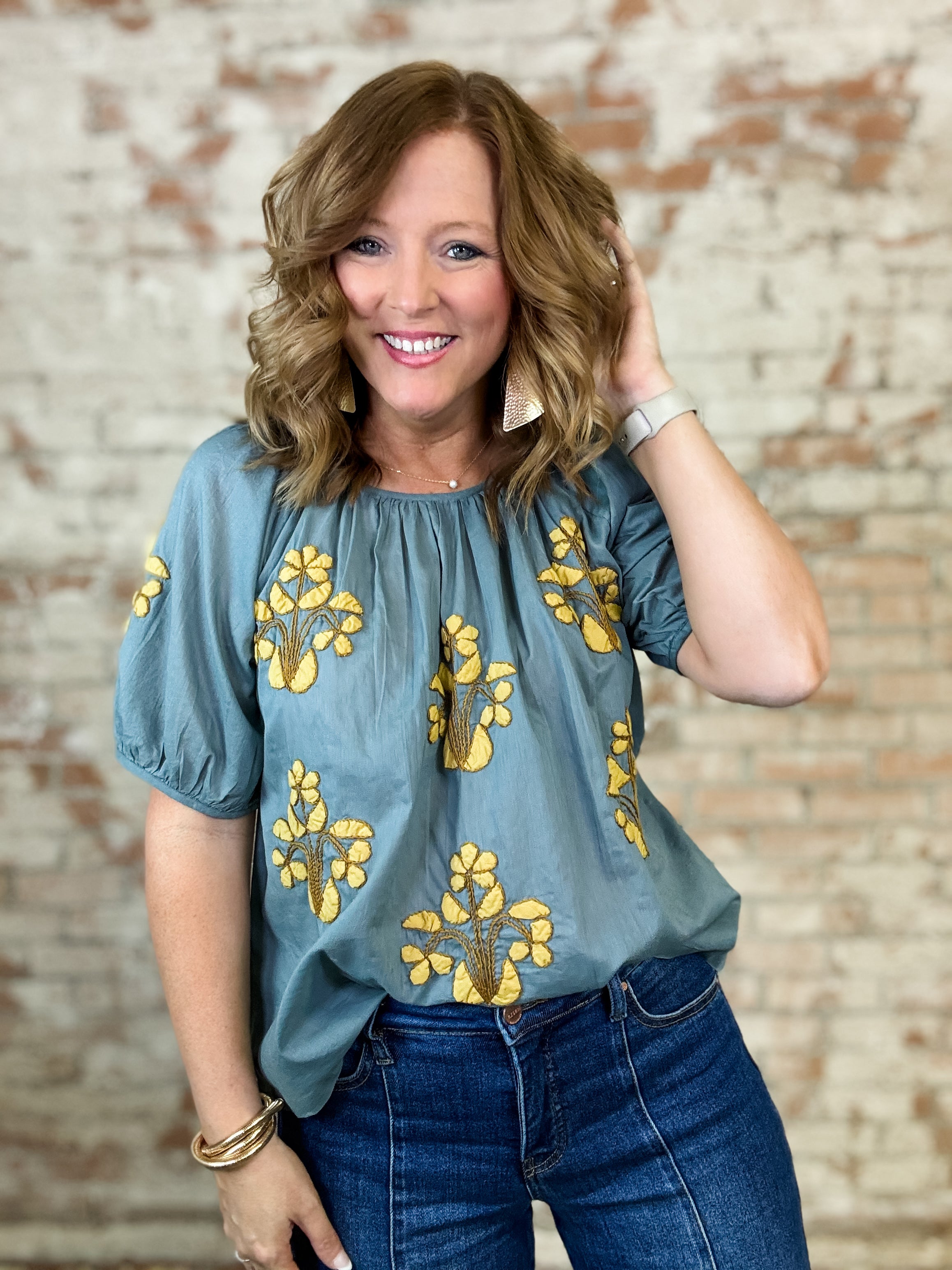 Ivy Jane Stitched Top