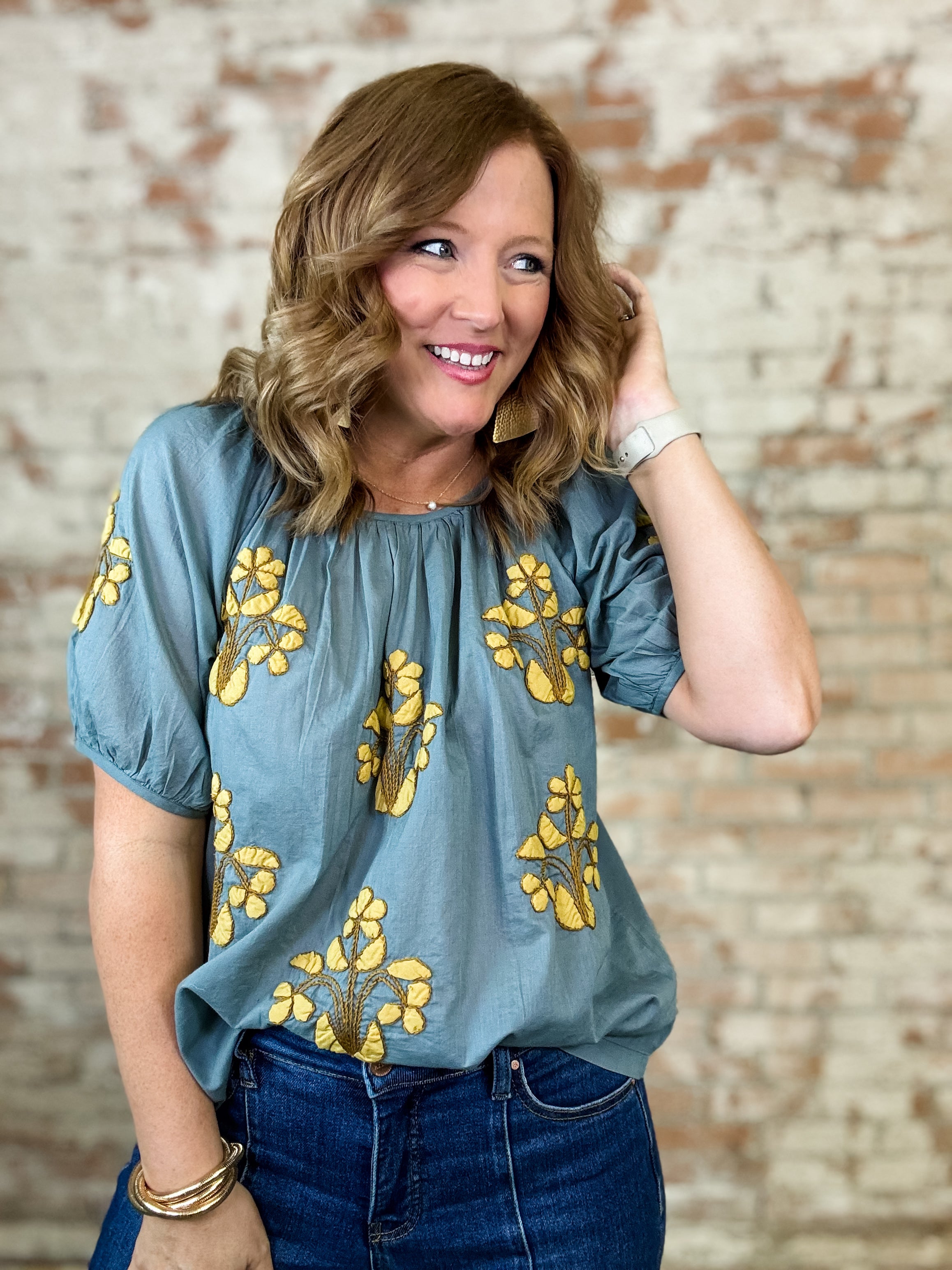 Ivy Jane Stitched Top