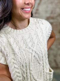 Solana Cable Knit Top