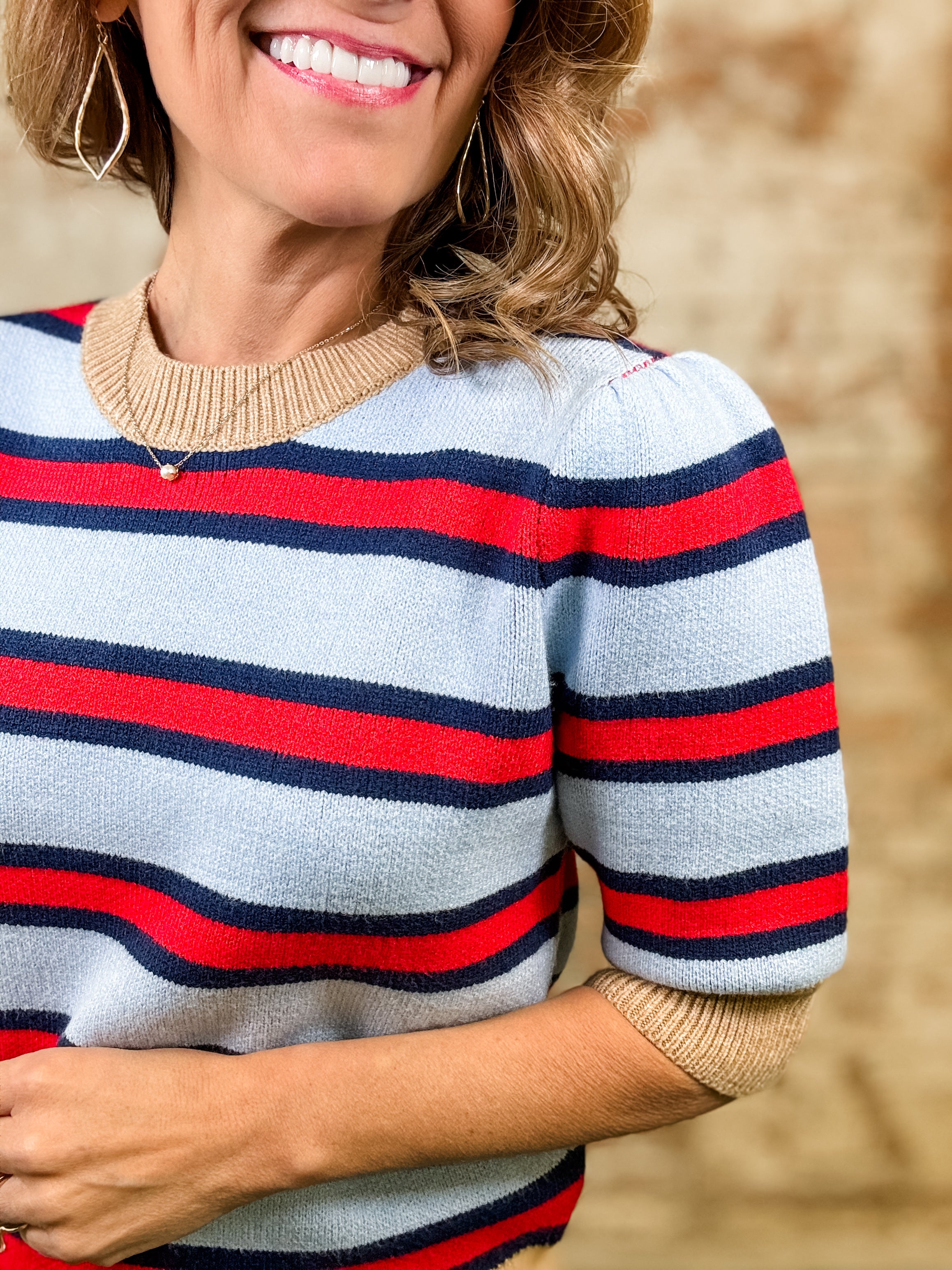 THML Posie Stripe Top
