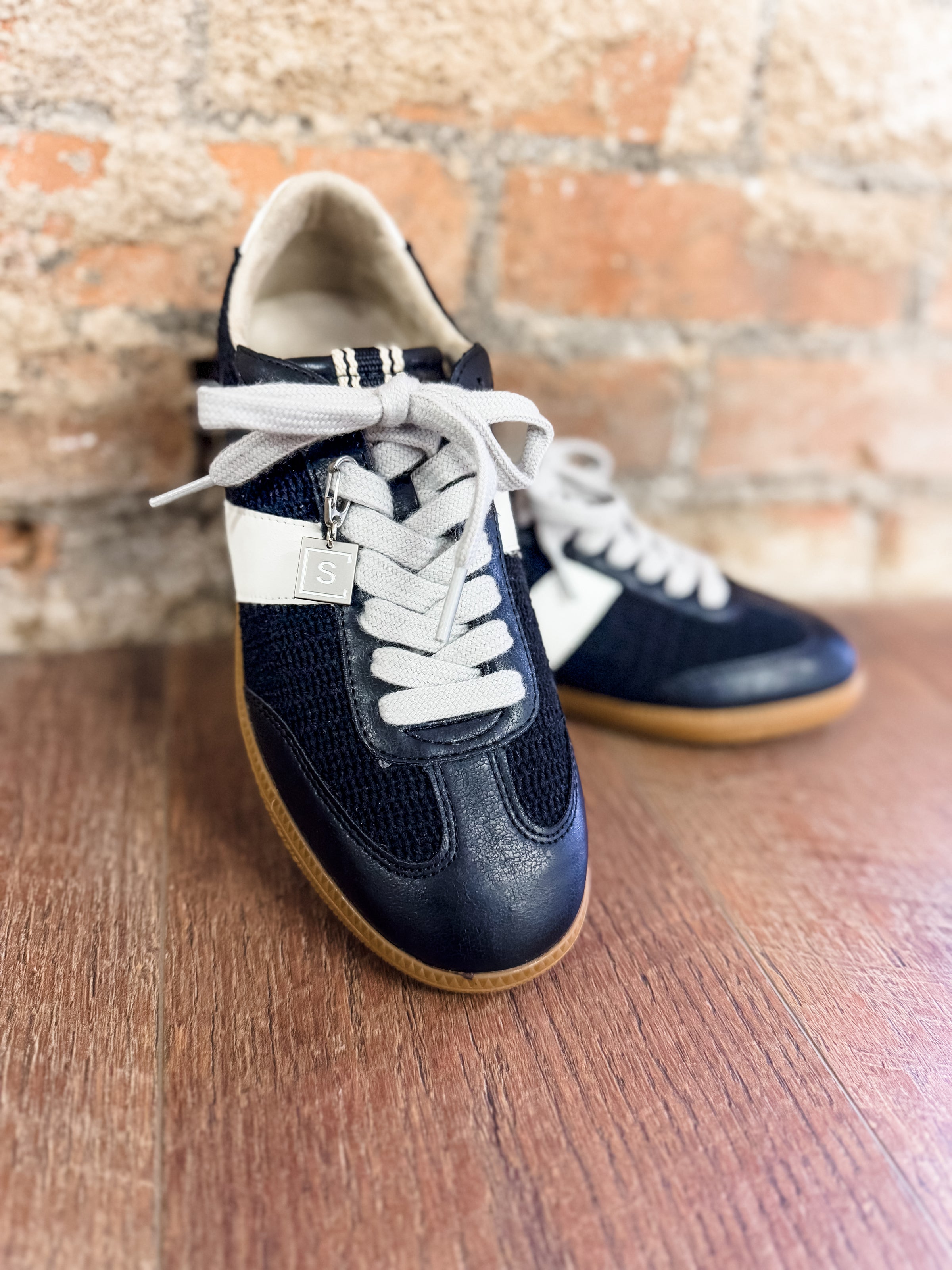 Shu Shop Sydney Black Woven Sneaker-FINAL SALE