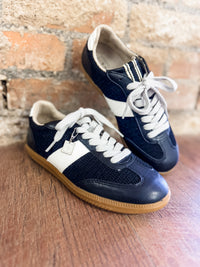 Shu Shop Sydney Black Woven Sneaker-FINAL SALE