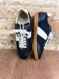 Shu Shop Sydney Black Woven Sneaker-FINAL SALE
