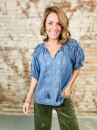 Ivy Jane Denim Top