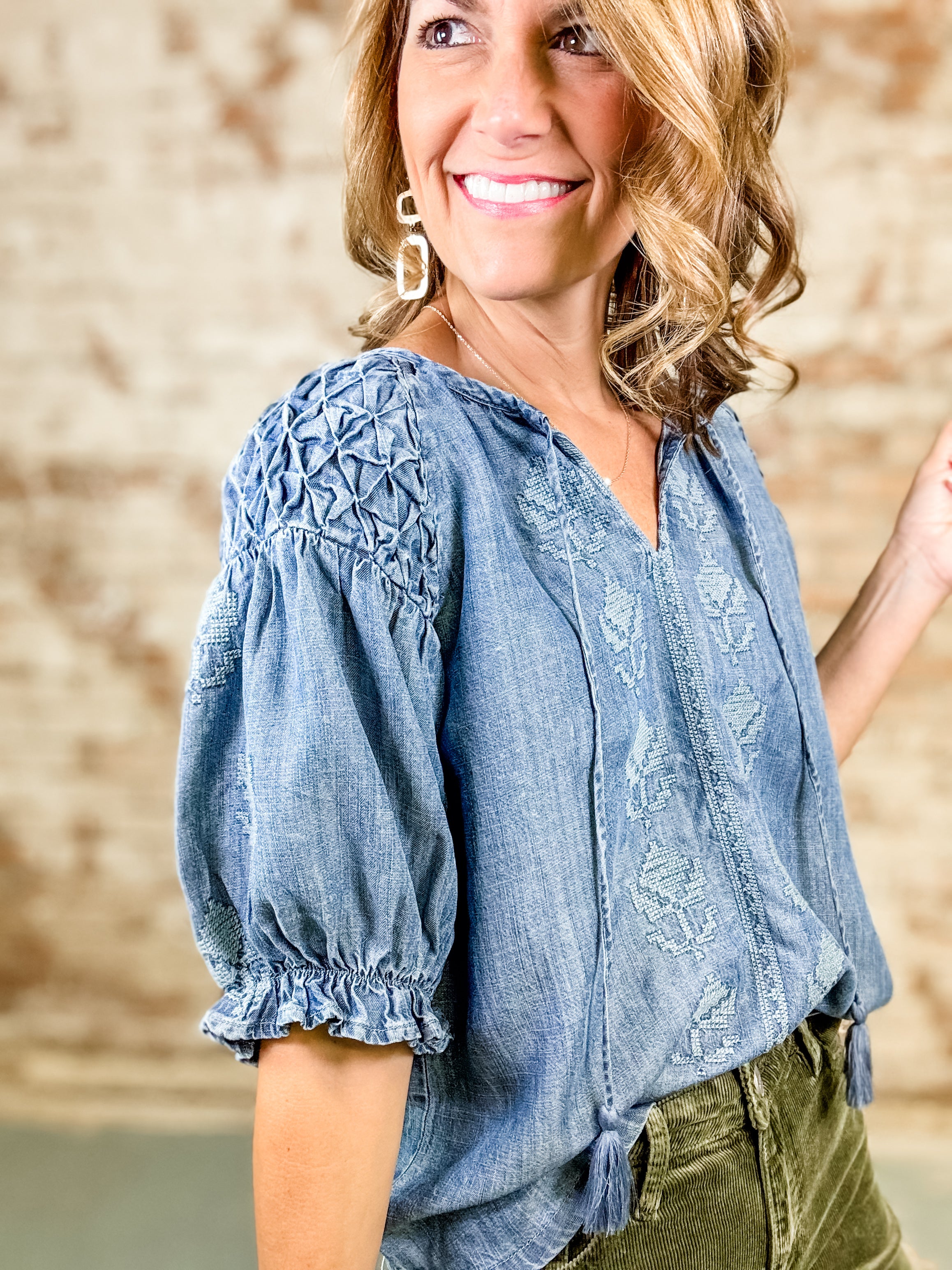 Ivy Jane Denim Top