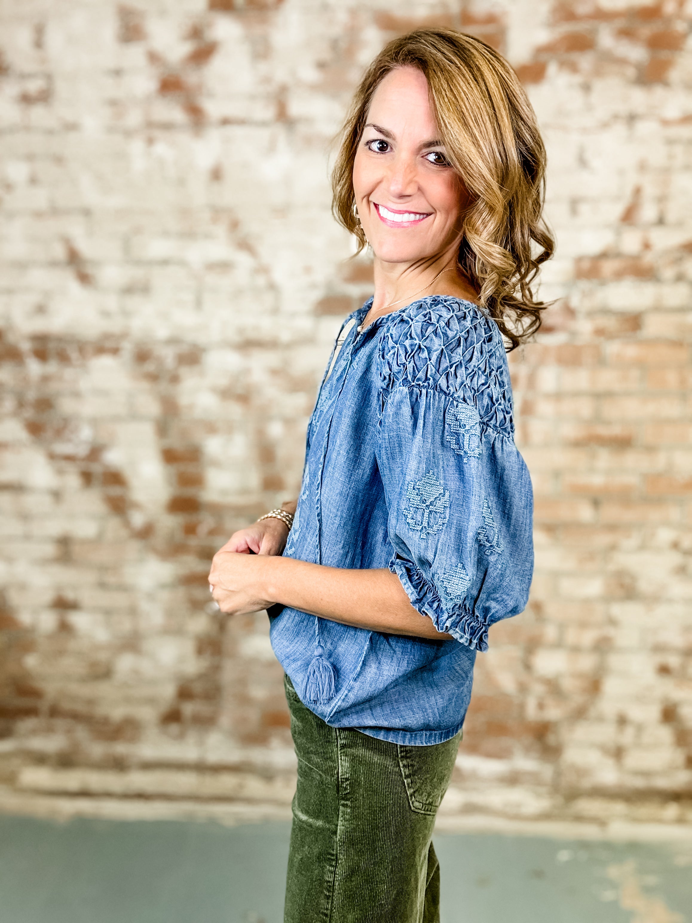 Ivy Jane Denim Top