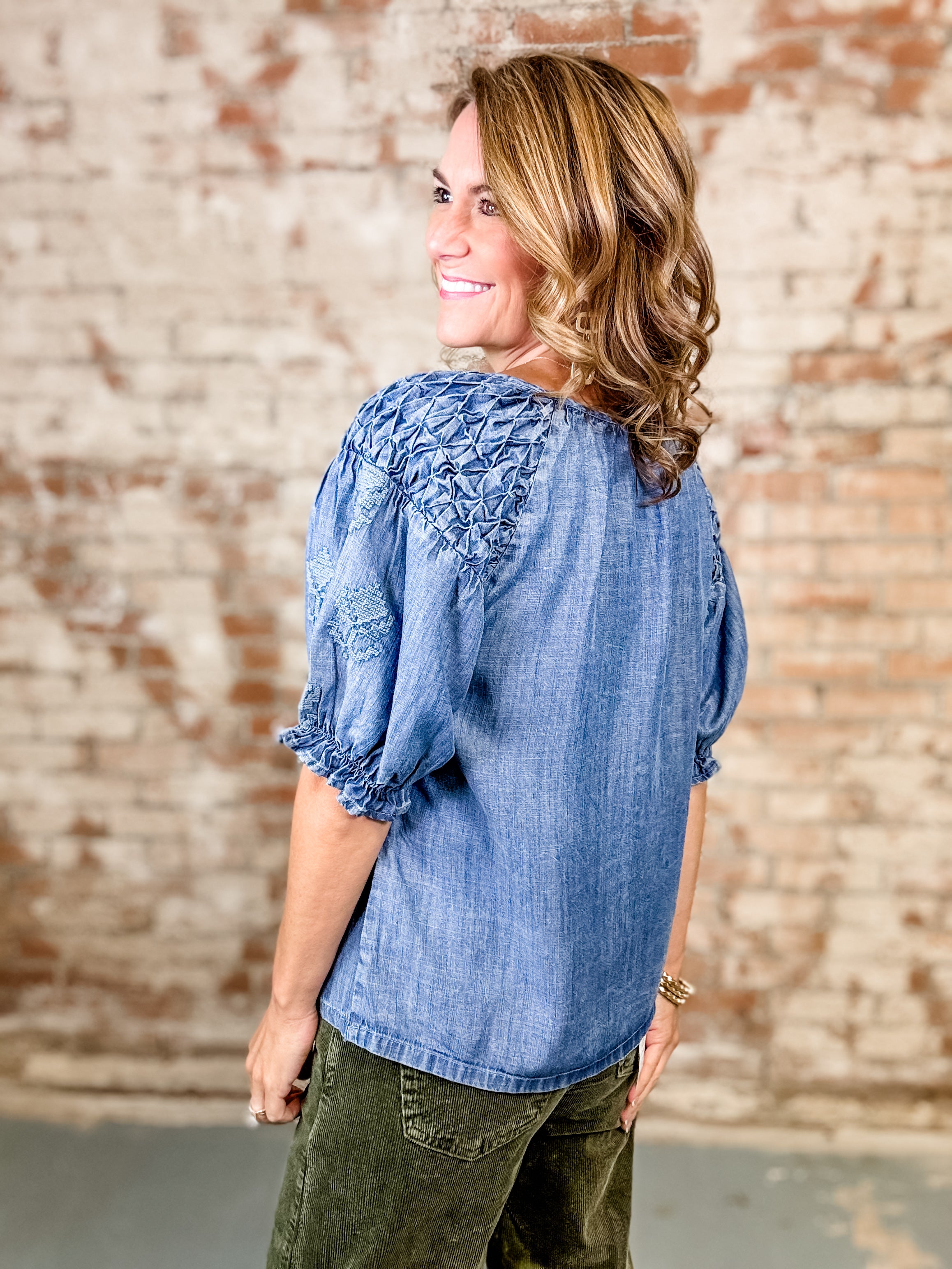 Ivy Jane Denim Top