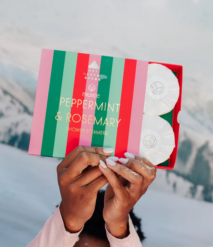 Peppermint and Rosemary Shower Steamers
