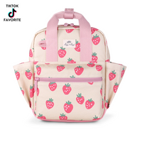 "Strawberries & Cream" Itzy Bitzy Backpack