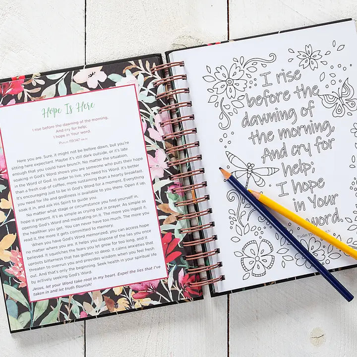 Think on These Things Coloring Book