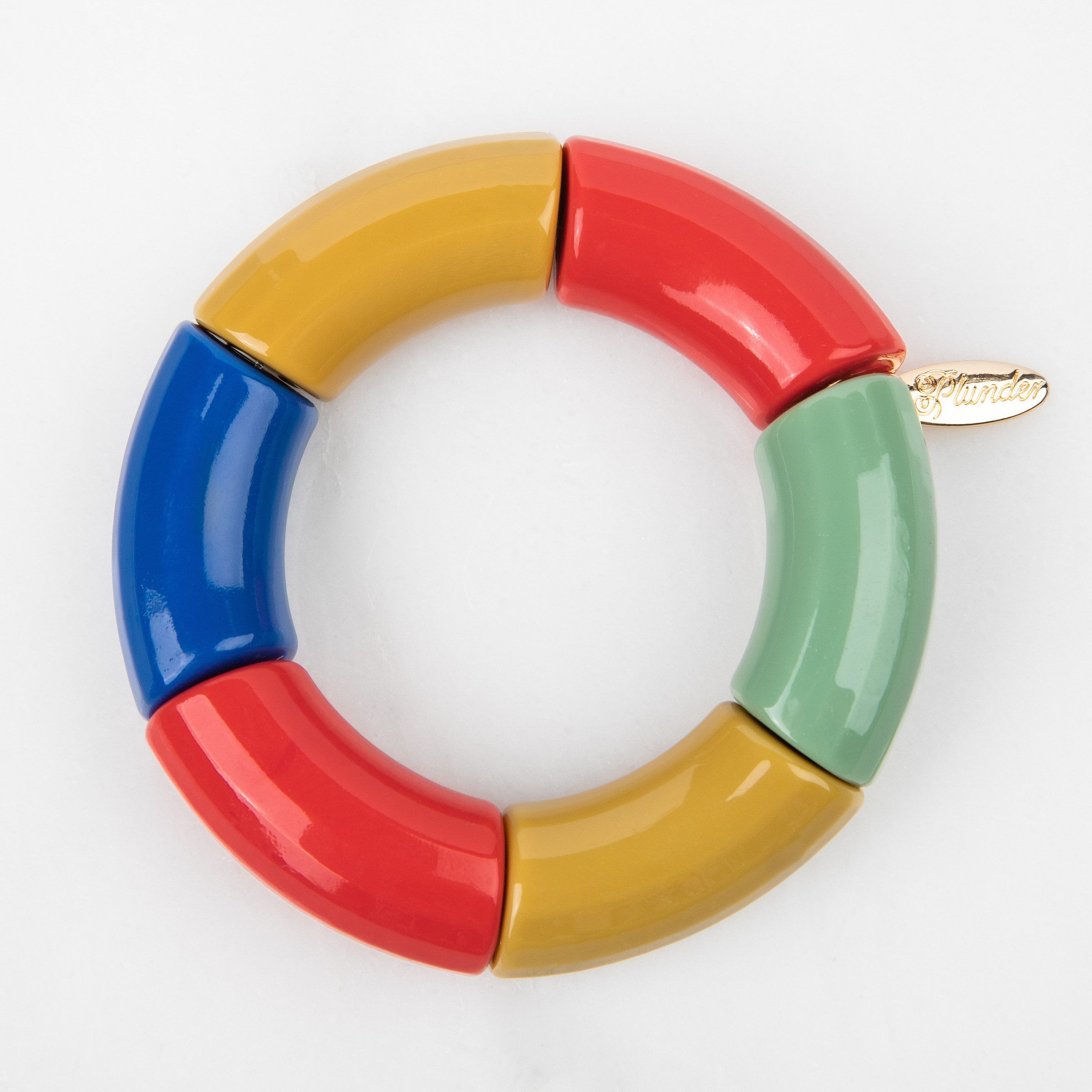 Alecia Tube Bead Bracelet-FINAL SALE