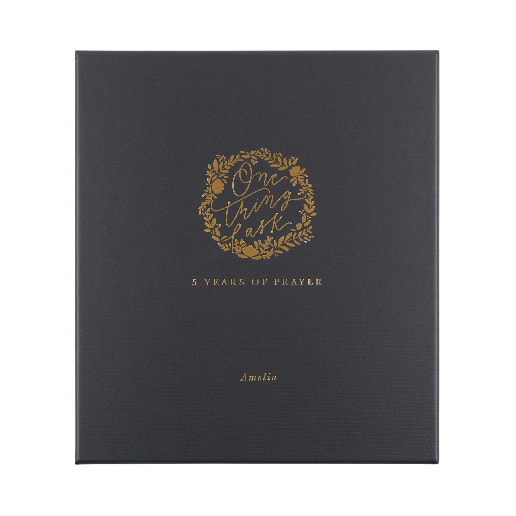 One Thing I Ask: Amelia Theme | 5 Year Prayer Journal
