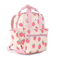 "Strawberries & Cream" Itzy Bitzy Backpack