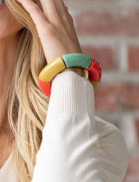 Alecia Tube Bead Bracelet-FINAL SALE