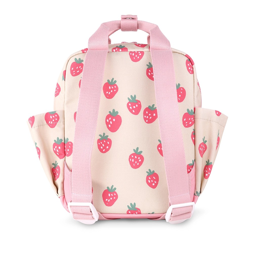 "Strawberries & Cream" Itzy Bitzy Backpack