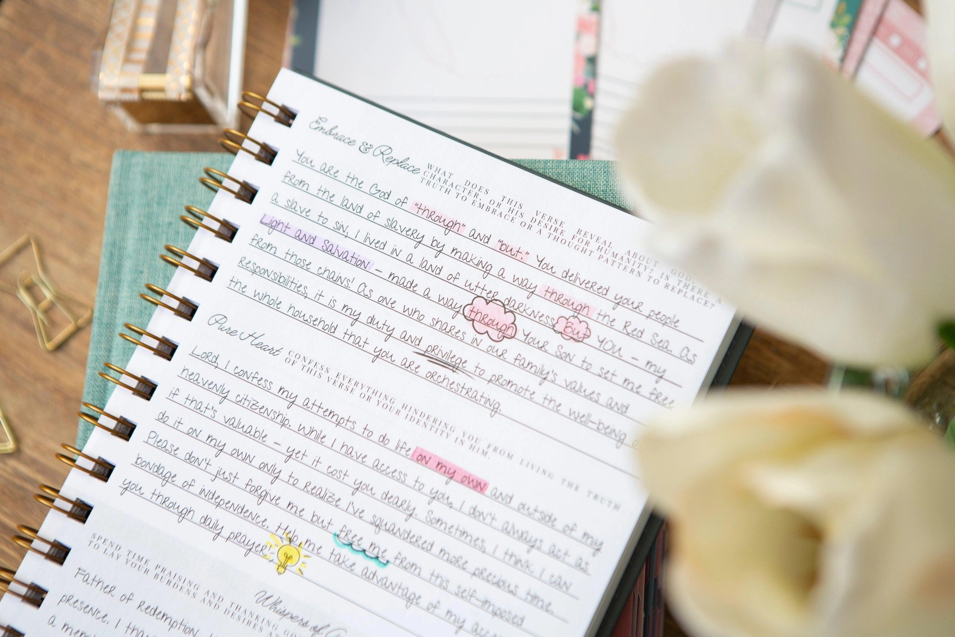 In Him | Guided Prayer Journal