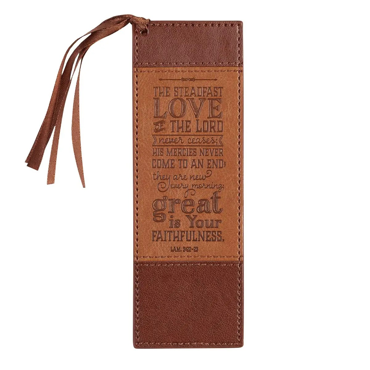 Leather Scripture Bookmark Collection