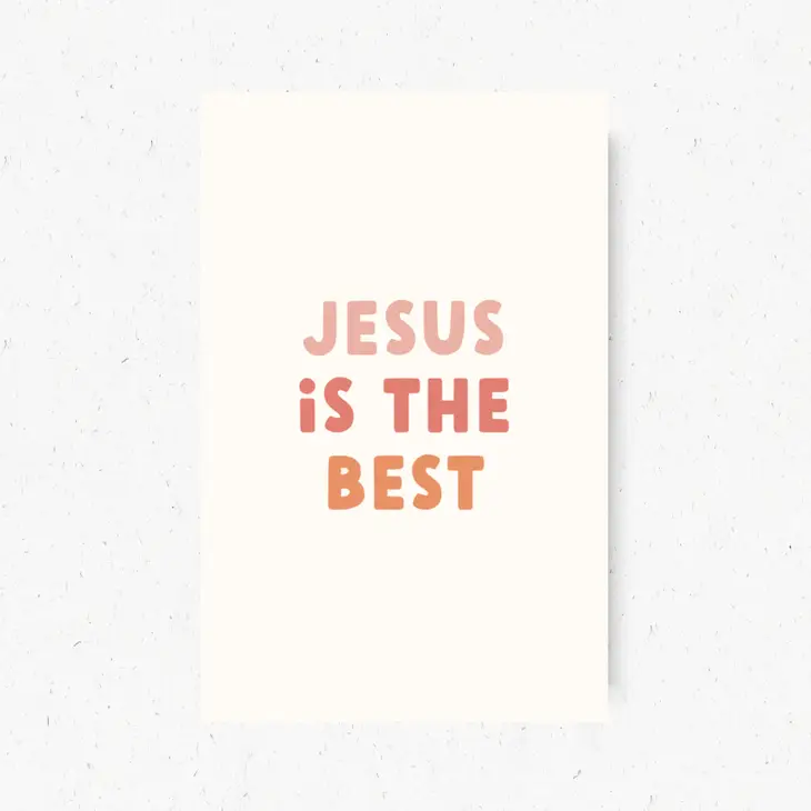 Jesus Is The Best | Booklet