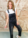 Angelica Black Overalls