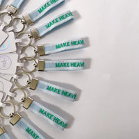 Make Heaven Crowded Keychain Loop