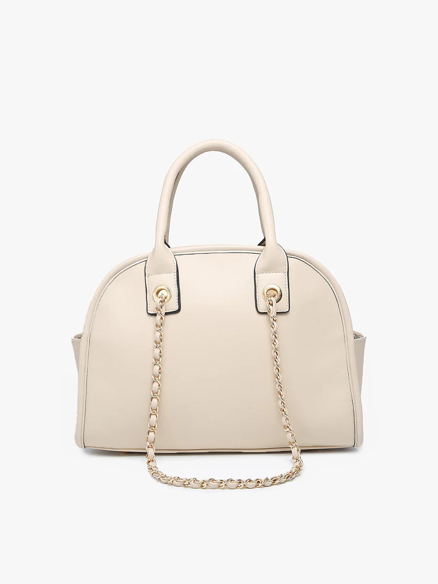 Beth Dome Satchel Bag