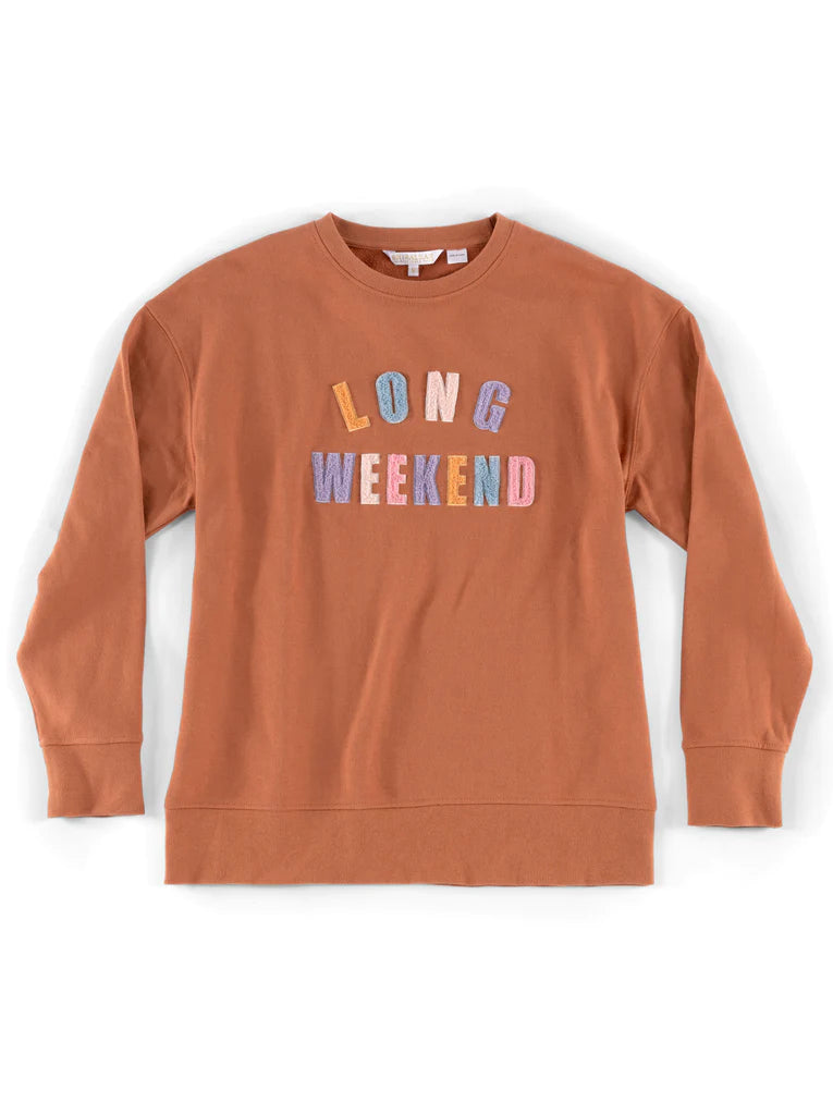 Long Weekend Sweatshirt- FINAL SALE