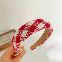 Carleigh Plaid + Sparkly Headband