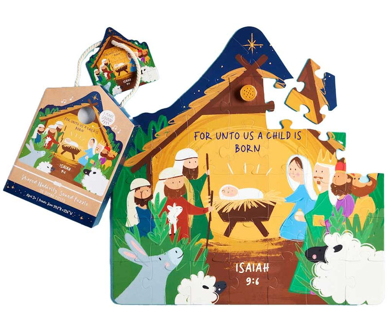 Mud Pie Nativity Sound Floor Puzzle